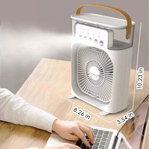 Ventilador Humidificador de Agua Portatil