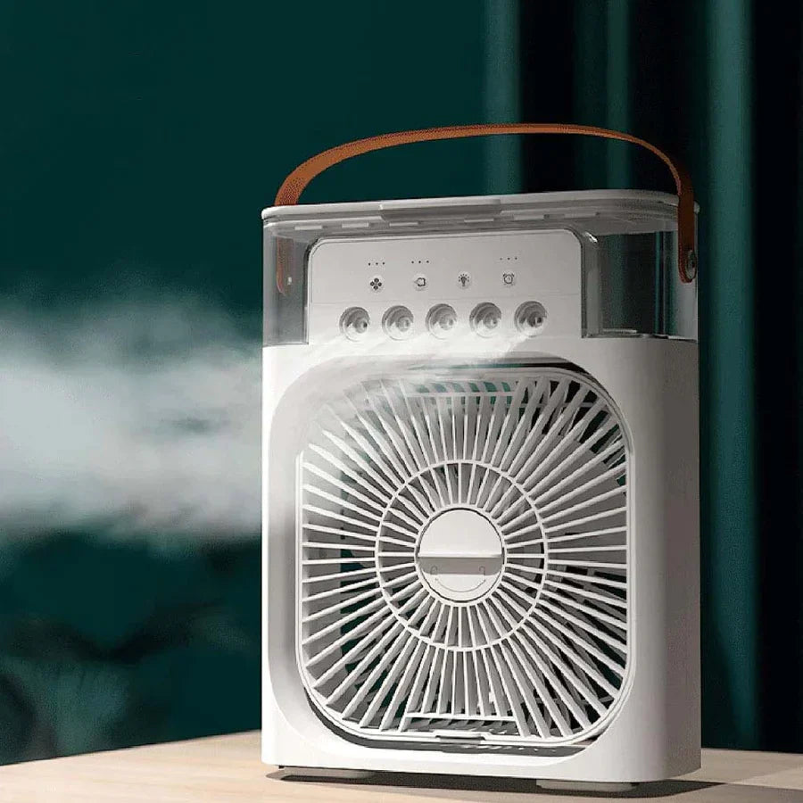 Ventilador Humidificador de Agua Portatil