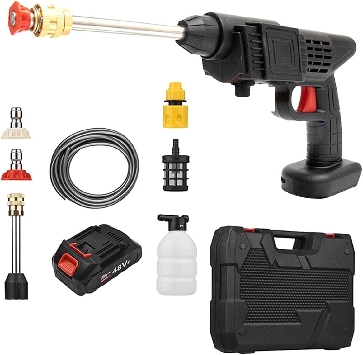 Portable Pressure Washer 2 Batteries