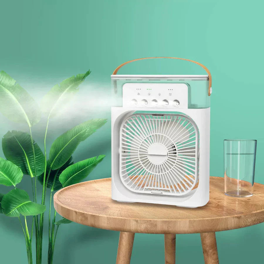 Ventilador Humidificador de Agua Portatil